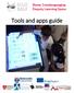 Tools and apps guide