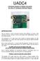UADC4 Universal Analog to Digital Converter for Zero IF Software Defined Radios