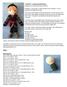 Kristoff Crocheted Doll Pattern Designed and crocheted by Becky Ann Smith.