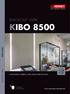 BLACKOUT 100%   BLACKOUT 100% KIBO 8500 INTELLIGENT FABRICS FOR SOLAR PROTECTION INTERNAL APPLICATION COLLECTION