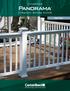 CertainTeed Panorama Composite Railing System. Sturdy good looks that offer lasting beauty.