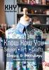 Know How You. Sewing Art Crafts. Classes & Workshops