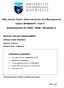 BSc.(Hons) Public Administration and Management. Examinations for / Semester 2