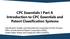 CPC Essentials I Part A Introduction to CPC Essentials and Patent Classification Systems