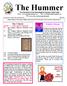 President s Message. Hummingbird Stitchers Quilt Guild Newsletter The Hummer. May P.O. Box 1326, Sierra Vista, AZ