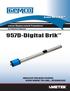 Series 957D Brik. Linear Displacement Transducer. Installation Manual. 957D-Digital Brik ABSOLUTE PROCESS CONTROL KNOW WHERE YOU ARE...