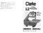 Clarke 12 OWNERS MANUAL BANDSAW WOOD CUTTING BEFORE USING BE SURE TO REA D THIS MANUAL PART NO MODEL CBS-12WB