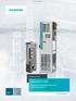 SINAMICS S120. Chassis-2 Format Converter Units Cabinet Modules-2. SINAMICS Drives. Edition July Add-On D siemens.