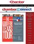 TOUR TEXAS GOOD FOR THE. A Report from Your CFO on the Financial State of the State. Chamber. Board of Directors