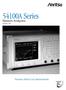 54100A Series. Network Analyzers. Precision Return Loss Measurements. Application Note