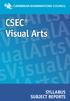 CSEC Visual Arts SYLLABUS SUBJECT REPORTS