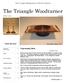 The Triangle Woodturner