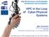 HPC in the Loop and Cyber-Physical Systems