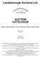 Landsborough Auctions Ltd. AUCTION CATALOGUE