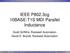 IEEE P802.3cg 10BASE-T1S MDI Parallel Inductance