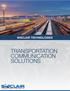SINCLAIR TECHNOLOGIES TRANSPORTATION COMMUNICATION SOLUTIONS