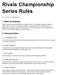 Rivals Championship Series Rules