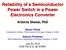 Reliability of a Semiconductor Power Switch in a Power Electronics Converter