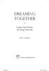 Dreaming Together. Explore Your Dreams by Acting Them Out. Jon Lipsky. Larson Publications