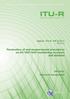 Parameters of and measurement procedures on HF/VHF/UHF monitoring receivers and stations