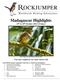 Madagascar Highlights 14 th to 28 th October 2012 (15 days)