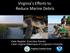 Virginia s Efforts to Reduce Marine Debris. Katie Register, Executive Director Clean Virginia Waterways of Longwood University