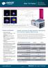 istar 734 Series Features and Benefits Industry workhorse for high-resolution, nanosecond, time-resolved Imaging & Spectroscopy