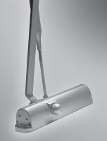 7.04 Door Closers P 1783 Overhead Surface Closer Hager Series 5300 P1783 door closers are furnished standard with regular, parallel and top arms, with mounting screws in fi nishes to match doors.