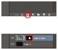 The thumbnail will display what is visible, or invisible by displaying the luminance of the composition. In a layer mask thumbnail, white depicts what is visible and black depicts what is invisible.