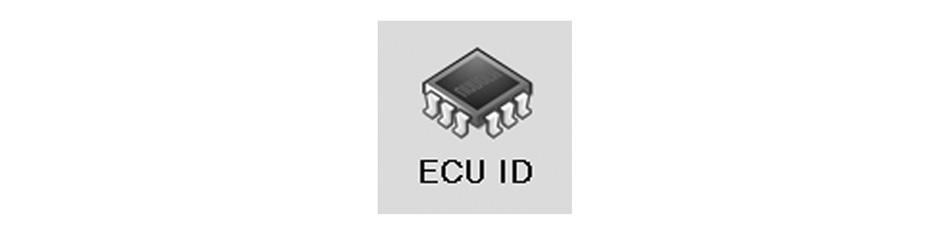 5.3 Screen engine control unit identification (ECU ID) 5.3. Printing engine control unit identification data The notebook is connected to the engine and the ignition is on. Click on "ECU ID".