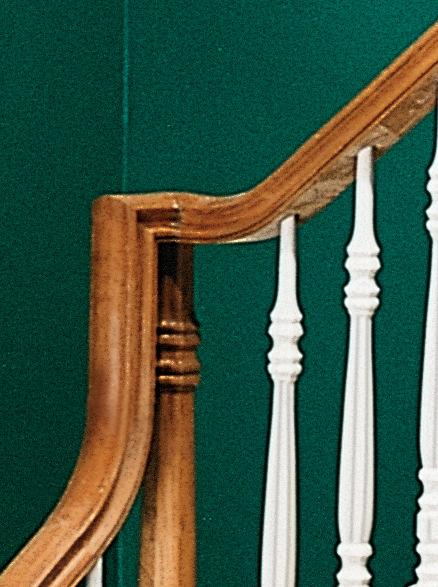 View Photos A and B, below, showing the two different wood baluster types you could be replacing and identify whether yours is Pin Top or Square Top.