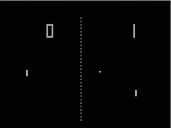 32 CHAPTER 2: The Pong Game as it is today so games were quite limited. One of the most important limitations was the graphics. As one of the very first arcade games, Pong was no exception.