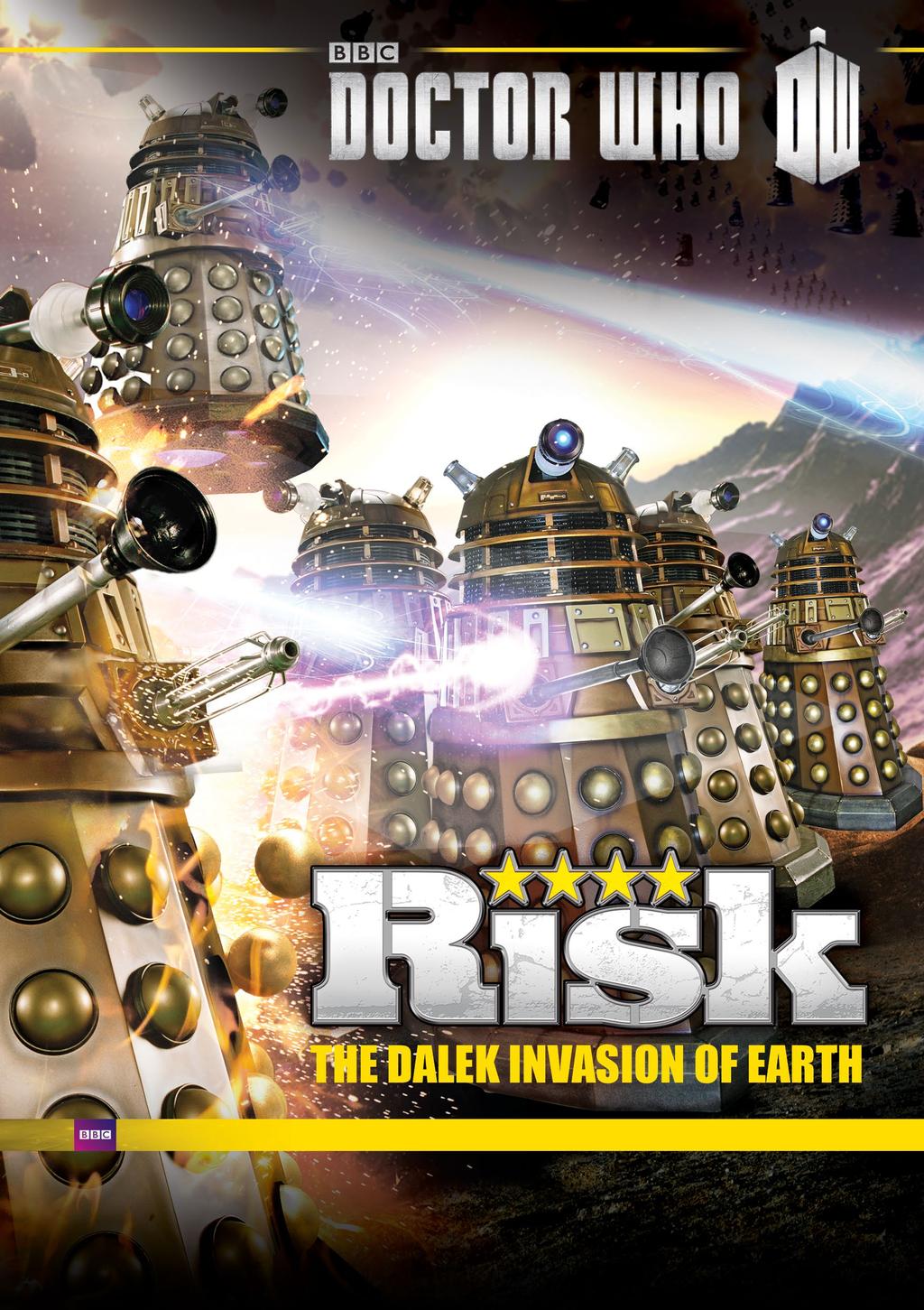 Rules for 2-5 players Ages 10+ Contents: Gameboard, 3 Classic Dalek Armies, 2 New Dalek Paradigm