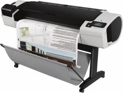 Print to any HP Designjet printer without installing any drivers thanks to HP eprint & Share.