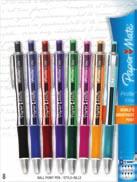 33 $0.89 44-VLG11BE BIC Blue 1.33 0.89 44-VLG11RD BIC Red 1.33 0.89 44-VLGBAP41 BIC Gel 4 color 5.59 3.29 Paper Mate Profile Elite The new Paper Mate Profile Elite offers the same 1.