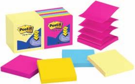 Post-it Notes Canary Yellow Need an everyday note? These 3 x 3 Post-it Notes in original canary yellow are the perfect size for most memo reminders. 100 notes per pad. Made from recycled paper.
