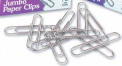 Paper Clips High quality paper clips drawn from the finest steel wire Choose a smooth or non-skid rust-resistant finish 100 per box