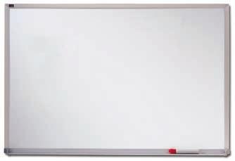 OFFI CE SUPPLI ES Quartet Melamine Whiteboard Durable 4' x 3' whiteboard with smooth writing surface. Delivers effective performance in low-use active learning environments.