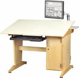 Drafting/Drawing Table Shain s top selling table for drafting and computer generated art use. Designed for rooms with limited space options, this table is perfect for drafting, graphic art and CAD.