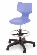 Chair Adjustable top slope has a range of 0 to 45, with an adjustable top stop. 3 4 thick top with high-pressure laminate surface and flat bumper edge with pencil stop.