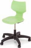 Flavors Adjustable Stool The Flavors Adjustable Stool has an adjustable foot ring for balance and comfort. Choose from dual-wheel, soft-tread casters or glides.