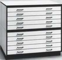 FLAT FI LES A-B Media Storage Cabinet Multi-Purpose Drawer Unit Multi-Purpose Drawer Unit Media Storage Cabinets are constructed with the highest quality oak veneers.