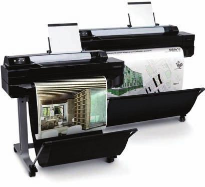 Enable outstanding print quality and high productivity with Original HP inks and long-life printheads.