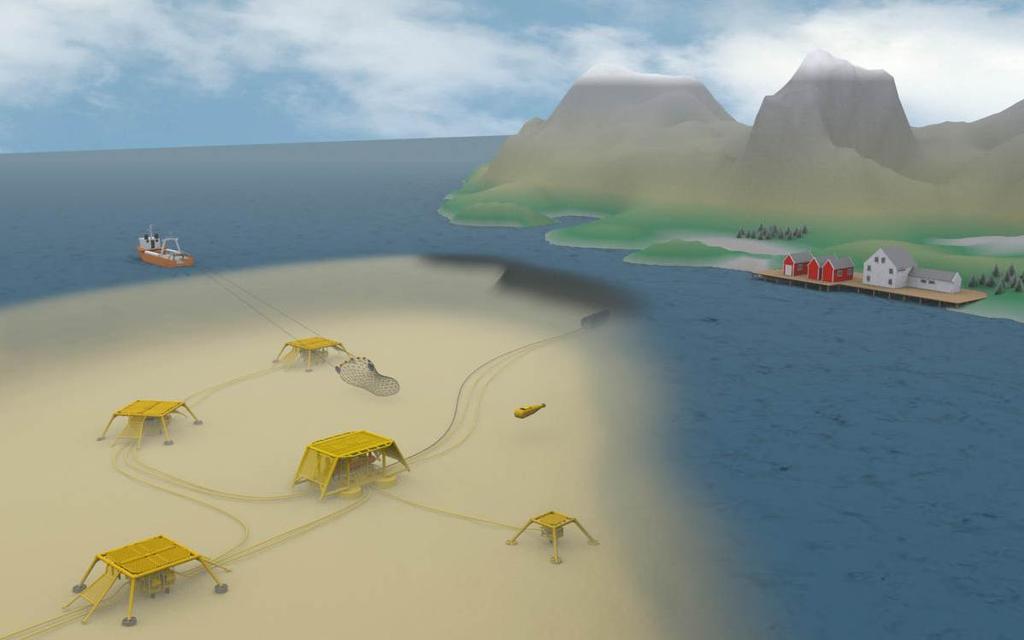 Development in Environmental Sensitive Areas 7 4 6 1. Subsea Production System overtrawlable 2. Subsea Processing 1 2 5 3 3.