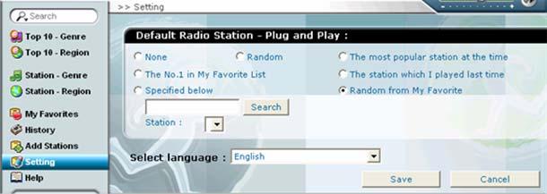 8. Add Stations You may suggest us some stations to add to the station list. Fill out the form and press [Submit], then we will look for the station, add to the list and response to you.