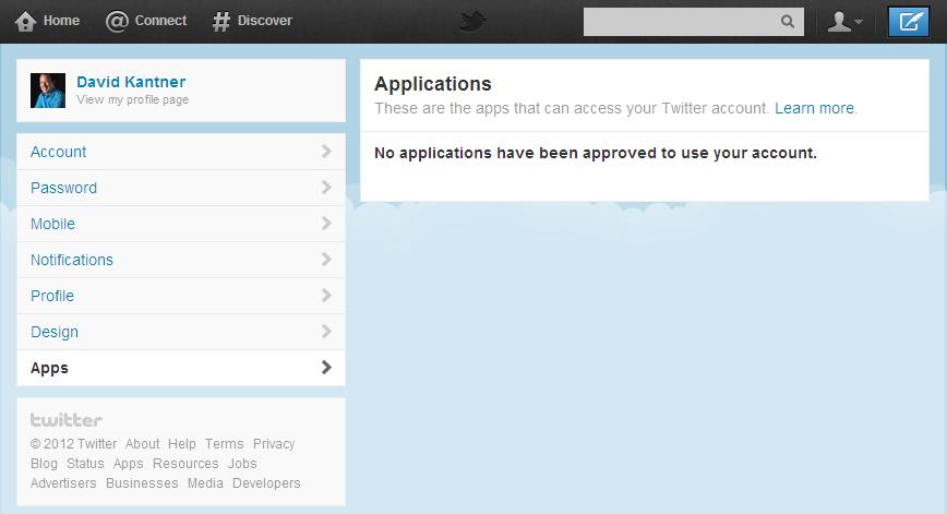 Applications Applications to other social media sites as well as other phone apps and computer programs can be added to your Twitter Account to help share information around.