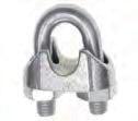 890 - Stainless Steel Wire Rope Grips - Grade A4/316 No.