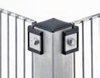 66 safety fence system stainless steel flex ii Posts for