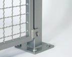 ..) external corner stainless steel fence ii Corner post (EP ) t-joint