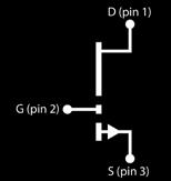 The properties of GaN allow for high current, high voltage breakdown and high switching frequency.